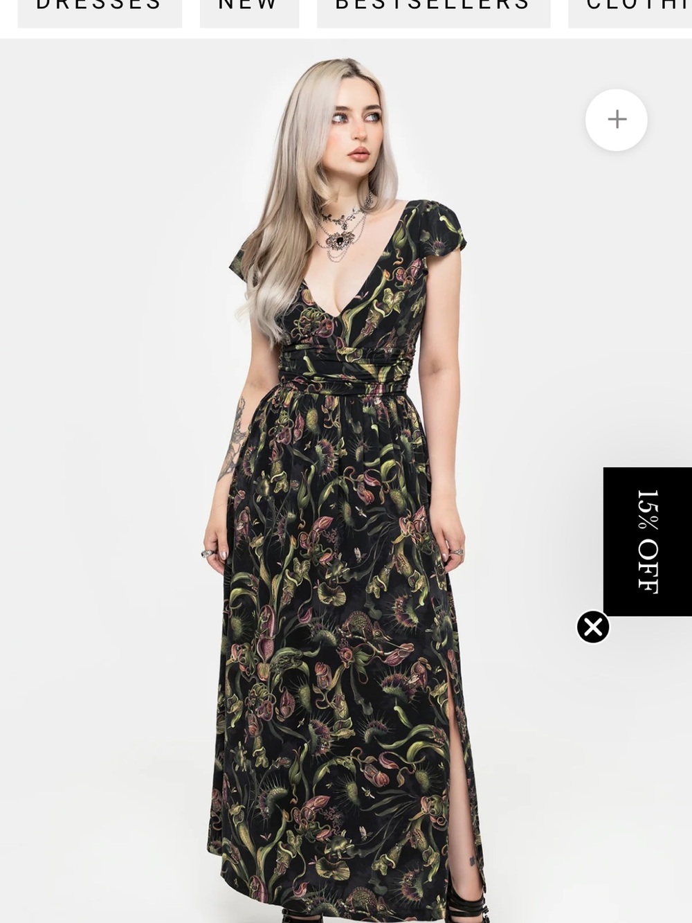 Disturbia Venus Fly Trap Dress